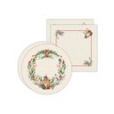 Ver imagem 1 de Kit Sousplat + Guardanapo Natal Lanterna - 2 Peças - sem Base