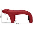 Ver imagem 6 de Kit Maca Estética Charme para Cílios + Mocho + Escada + Capa Veludo:veludo Vermelho