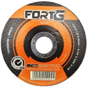 Disco de Corte Fino 115 X 1mm Aço P/ Esmerilhadeira Angular