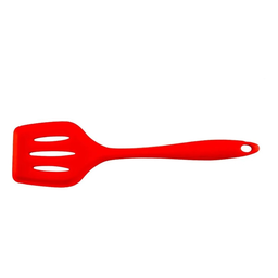 Espátula Vazada de Silicone Maciço Vermelho 30cm Uny Home. - 2