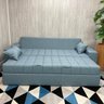 Sofá Cama ou Bi Cama Futury D'confort Design Linho Cinza R507 - 4