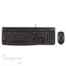 Kit Teclado e Mouse Usb Logitech Mk120 com Fio - 1