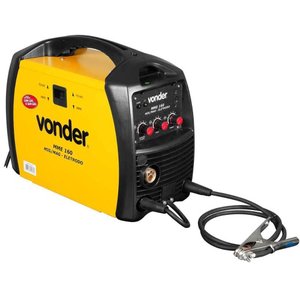 Máquina para Solda e Eletrodo 160a 220v Monofásica Vonder Mme 160 Amarelo