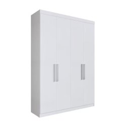Guarda-roupas Jamaica 4 Portas Herval Branco - 2