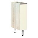 Ver imagem 1 de Balcão Sem Tampo 20cm Luci Legno Crem e Kashmir