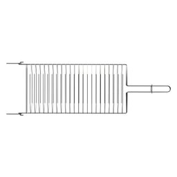Grelha Churrasco em Aço Inox 42x23 cm Tramontina 26480004 - 2