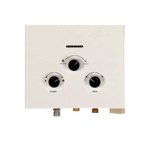 Aquecedor a Gas Mecanico M09 Branco 9 Litros Gn