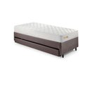 Ver mais imagens de Bicama Box Solteiro Corino Linho 88x188x28 Cm com Colchão Ecoline D33 Espuma Ecoflex