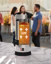 Ver imagem 3 de Takywep Urna de Café 10l Inox 1500w 65 Xícaras com Aquecimento Prata