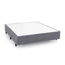 Ver imagem 1 de Base Box Desmontável Queen 158x198x28cm Cinza
