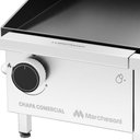 Ver imagem 2 de Chapa Comercial a Gás Marchesoni 40cm 1 Queimador Ch.6.041