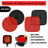 Protetor Silicone Air Fryer Fritadeira 19cm Redondo - 3