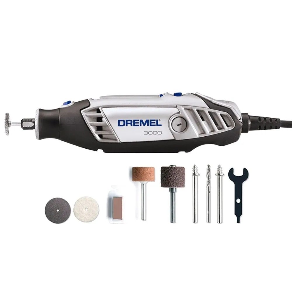 Micro Retífica Dremel 3000 N/10 127 C/10 Acessórios e Estojo