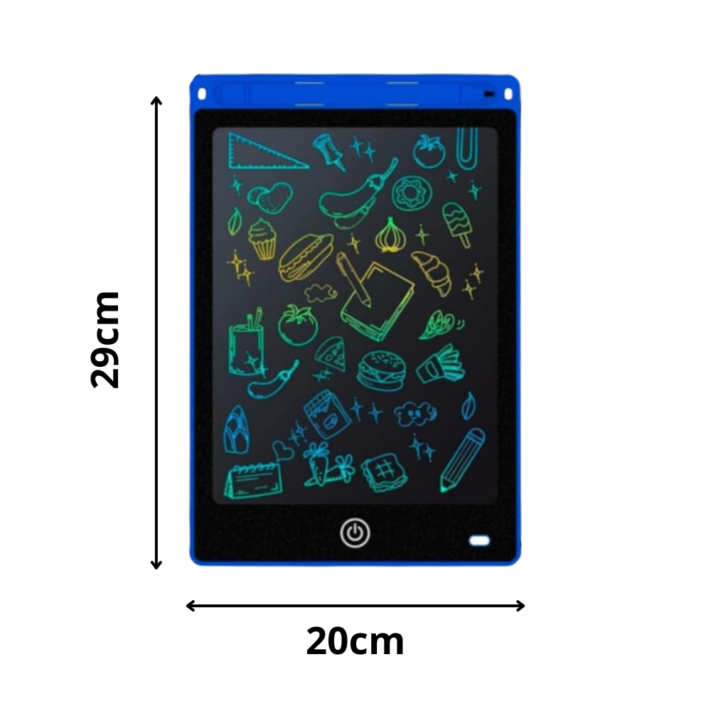 Lousa Mágica Infantil Digital 12 Polegadas Tablet Aprendizado Educativo Portátil - 6