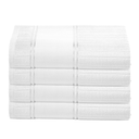 Ver imagem 1 de Kit 4 Toalhas de Banho Döhler Artesanalle Branco para Pintar