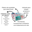 Ver imagem 2 de colmeia organizadora de roupa kit 3 nichos M gaveta e armario bermudas camisas