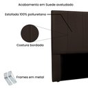 Ver imagem 3 de Cabeceira Queen 160cm Cristal Suede - Lucadi Home
