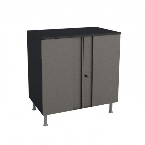 Conjunto Armário Multiuso 4 Portas Aéreo 2 Portas e Balcão Multibox  - 8