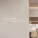 Ver imagem 3 de Arandela Moderna Slim Minimalista Geométrica Perfis Led Integrado 60cm Branca