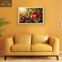 Ver imagem 2 de Quadro Decorativo Maçãs: Mod. 0373 Collor-ink Mod.0373 60 X 90cm Branco