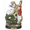 Santo Imagem São Jorge Da Capadócia Resina 20cm - 1