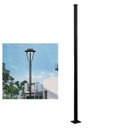 Ver imagem 5 de Poste Iluminaçao Publica Aço 3 Metros Pintura Eletrostatica Barra Suporte Luminaria Refletor Comerci