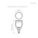 Ver imagem 7 de Balizador 1w Solo Way Ring Stella Stl21715/30 Embutido Quent
