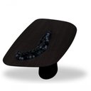 Ver imagem 3 de Mesa Oval Organica Flower 140x90cm em Ebano
