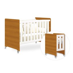 Quarto de Bebê Berço Evolution + Cômoda 6 Gvts + 02 Colchões:savana - 3
