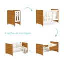Ver imagem 2 de Quarto de Bebê Berço Evolution + Cômoda 6 Gvts + 02 Colchões Savana