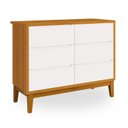 Ver imagem 5 de Quarto de Bebê Berço Evolution + Cômoda 6 Gvts + 02 Colchões:savana