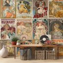 Ver imagem 2 de Kit de Lambe Lambe adesivo - Alphonse Mucha