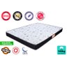 Colchão Casal D33 + Cama Box Colchão Auxiliar Bicama De Espuma 138x188x48cm BF Colchões - 3