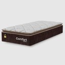 Ver imagem 1 de Colchão Solteiro Comfort Class Pillow Top 28x88x188cm - Marrom - e-Shop Casa