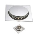 Ver imagem 1 de Ralo Click Inteligente 15 X 15 Cromado para Banheiro