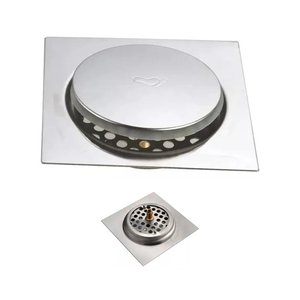 Ralo Click Inteligente 15 X 15 Cromado para Banheiro
