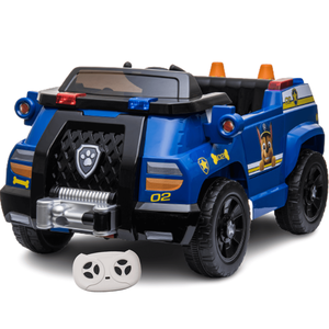 Carro de Policia Eletrico Patrulha Canina Chase 12v Controle