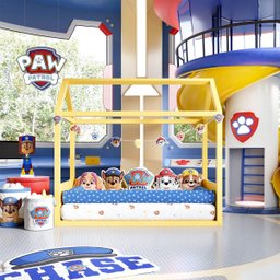 Abajur Luminária Mesa Led Infantil Chase Patrulha Canina - 4