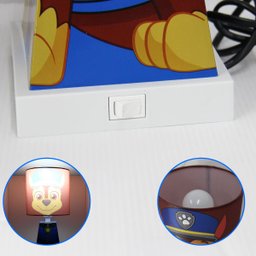 Abajur Luminária Mesa Led Infantil Chase Patrulha Canina - 7