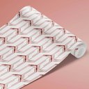 Ver imagem 4 de Papel de Parede Geométrico Rose Gold 3 Arte Destaque 2,50 Metros