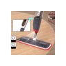 Mop Esfregão Spray com Reservatório 400ml e Refil Pano Microfibra Vermelho Lorben - 2