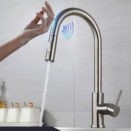 Torneira Touch Extensiva Bancada Cozinha Misturador Monocomando Gourmet - 4