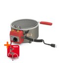 Ver imagem 1 de Tacho Fritador Elétrico 3L Óleo PR-310E 220V Progás e Cortador de Legumes