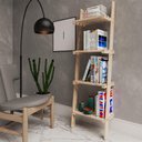 Ver imagem 3 de Estante Madeira Pinus 4 Prateleira Sala Multiuso Livros Multiuso