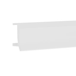 Porta Etiqueta Bandeja Gondola Fit 90 Cm Branco Kit com 10 - 3