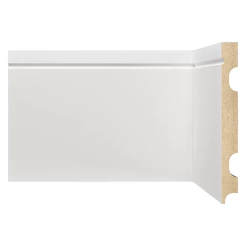 Rodapé MDF Frisado 15cm x 2,40m 1503 Moldufama