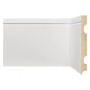 Ver imagem 1 de Rodapé MDF Frisado 15cm x 2,40m 1503 Moldufama