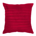 Ver imagem 1 de Capa para Almofada Drapeada Line em Veludo Quadrada