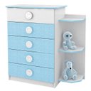 Ver imagem 5 de Quarto Completo Infantil com Guarda-Roupas, Cômoda e Berço Rodial Moveis Rodial