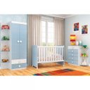 Ver imagem 1 de Quarto Completo Infantil com Guarda-Roupas, Cômoda e Berço Rodial Moveis Rodial